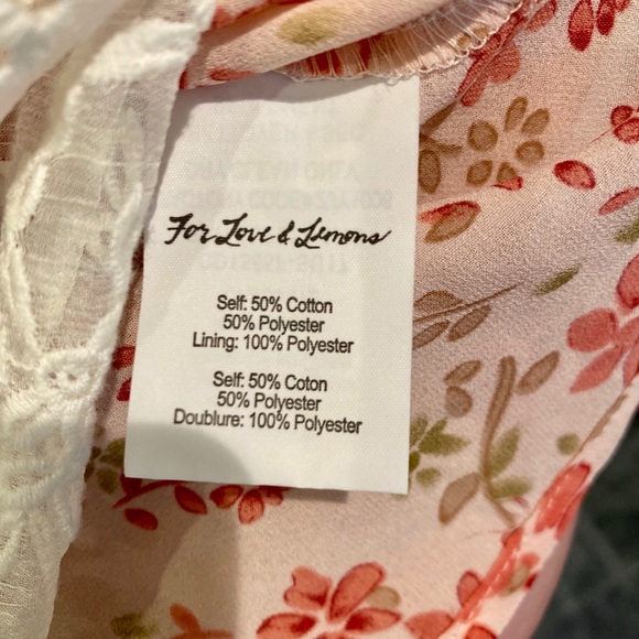 🎀FOR LOVE & LEMONS LACE DRESS🎀 - Picture 4 of 4